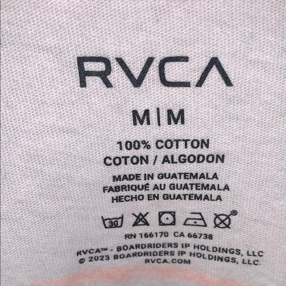 RVCA Light Pink Crop Top - Picture 4 of 5